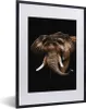 MuchoWow® MuchoWow® Gerahmtes Poster Elefant - Schwarz - Produktbild-Vorschau 1