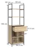 Šatní skříň Vicco Enya Dřevo 60 x 180 cm se zásuvkou, Model Náhled obrázku produktu 2