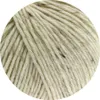 A close-up view of cream-colored yarn with brown flecks, showing the texture of the fibers. Produktbild-Vorschau