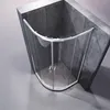 SONNI Viertelkreis Duschkabine Eckeinstieg Runddusche 90x90 Produktbild-Vorschau 12