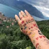 Oblique Unique 120 Temporäre Klebetattoos Kinder Tattoo Set Produktbild-Vorschau 2
