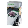 The image shows the packaging of an Alligator 2-in-1 Chopper Set, with a close-up of the product in use on the front. Produktbild-Vorschau