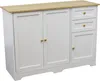 Milani Home - comodino armadietto 3 ante e 2 cassetti 110 x Anteprima dell’immagine prodotto 1