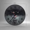 Wanduhr - Rund - Glasuhr - Quinoa Frau Gesicht - 30x30cm - Produktbild-Vorschau 3