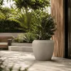 Vyveo - Vaso da fiori Liora - Argento metallizzato - 44x40 Anteprima dell’immagine prodotto 8