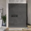 Duschabtrennung Walk-In Nano Echtglas EX101 - Graues Glas - Produktbild-Vorschau 2