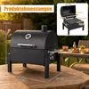 COSTWAY Holzkohlegrill tragbar, BBQ Grill Mini mit Deckel, Produktbild-Vorschau 10