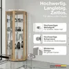 Witryna narożna K-Mšbel z drewna bukowego (176 x 56,5 x Podgląd zdjęcia produktu 2