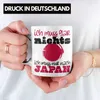 Trendation - Japan Tasse Geschenk Ich Muss Gar Nix Ich Muss Produktbild-Vorschau 2
