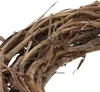 Naturkranz Rustikal" aus Rattan, Ø 50 cm, Wandkranz, Produktbild-Vorschau 4