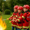 Feuerwehrmann-Kostüm für Kinder inkl. Zubehör – Set mit Produktbild-Vorschau 6