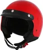 Casque Jet Classic 001, Rouge, ECE22.06, Taille: XL Voir les images du produit 2