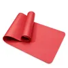 Yogamatte Rot mit Tragegurt NBR Schaumstoff 1,5cm dick Produktbild-Vorschau 2