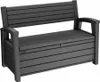 KETER Banc Otter, plastique, graphite KETER 259122 Voir les images du produit 1
