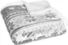 A folded blanket with a Christmas pattern. Anteprima dell’immagine prodotto