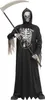 Detský kostým kostlivca Grim Reaper s kapucňou | Black Náhľad obrázku produktu 3