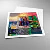 Poster - Poster ohne Rahmen - Abstraktion modern - 60x60 cm Produktbild-Vorschau 3