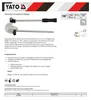 YATO Rohrbiegewerkzeug YT-21842 Aluminium Kupfer Produktbild-Vorschau 8