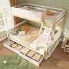 Letto a castello Merax, dimensioni 90x200 e 140x200, con Anteprima dell’immagine prodotto 3