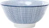 Miska kamionkowa granatowa z brązową obwódką 16 cm 550 ml Podgląd zdjęcia produktu 8