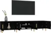vidaXL TV skříňka černá 180x31,5x40 cm Dřevěný materiál Náhled obrázku produktu 5