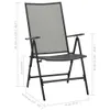 vidaXL Chaises pliantes 4 pcs. Mesh acier anthracite Voir les images du produit 7