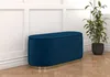 Dancan Scarlett ovaler POUF mit Stauraum / 110 cm / Produktbild-Vorschau 2