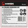 SCHMIDT security tools Werkzeug Set TS-43 Handwerkzeug Box Produktbild-Vorschau 7