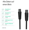 Antennenkabel, BZT - CE > 100 dB, schwarz, 10,0m Produktbild-Vorschau 3