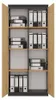 Bücherregal Rs-80 Hemn - Anthrazit - Eiche Artisan Produktbild-Vorschau 5