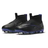 Nike Jr. Zoom Mercurial Superf BLACK/CHROME-HYPER ROYAL Produktbild-Vorschau 3