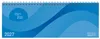 Tischkalender quer Professional Colourlux 2027 blau Produktbild-Vorschau 1