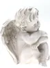 Engel Samuel sitzend H20cm steinweiß Polyresin Grabschmuck Produktbild-Vorschau 4