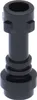 A black LEGO piece is shown against a white background. Podgląd zdjęcia produktu