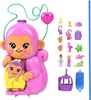 Mamma e bambino della scimmia Polly Pocket Anteprima dell’immagine prodotto 2