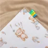 Boho Bears & Cappuccino Soft Velvet Neugeborene Decke Produktbild-Vorschau 5