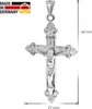 trendor 35788 Kreuz-Anhänger für Damen und Herren 925 Silber 40 mm 4 Voir les images du produit