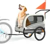 2-in-1 XXL Hunde-Fahrradanhänger mit Dachöffnung, Produktbild-Vorschau 2