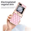 Pouzdro pro Samsung Galaxy Z Flip 5 galvanizované kožené Náhled obrázku produktu 7
