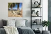 MuchoWow® Poster Strand - Hängematte - Entspannen 75x75 cm Produktbild-Vorschau 4