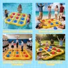 Aufblasbares Tic Tac Toe Poolspiel – Wasserspielzeug mit 10 Produktbild-Vorschau 5