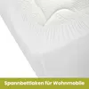 Dexitex Jersey Spannbettlaken für Französisches Bett – Produktbild-Vorschau 9