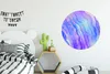 MuchoWow® Aluminium Wandkreis Neon - Edelsteine - Achat Ø Produktbild-Vorschau 3