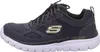 A side view of a gray Skechers sneaker. Anteprima dell’immagine prodotto