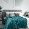 D91 Prikrývka Cindy 220x200 cm Tmavo tyrkysová Náhľad obrázku produktu 4
