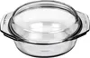 BOHEMIA CRISTAL Schüssel rund mit flachem Deckel 1 l Produktbild-Vorschau 2