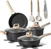 Just Perfecto JL-32: Set di 13 pezzi di pentole in granito Produktbild-Vorschau 1
