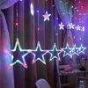 Lichterkette Sterne Strom 120 LED Weihnachtsbeleuchtung Produktbild-Vorschau 2