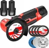 Bürstenlose Mini-Winkelschleifer 12V mit 7 Scheiben, 2 Produktbild-Vorschau 2