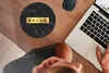 MuchoWow® Mauspad Mousepad Zitat - Entspannen - Marmor Produktbild-Vorschau 3